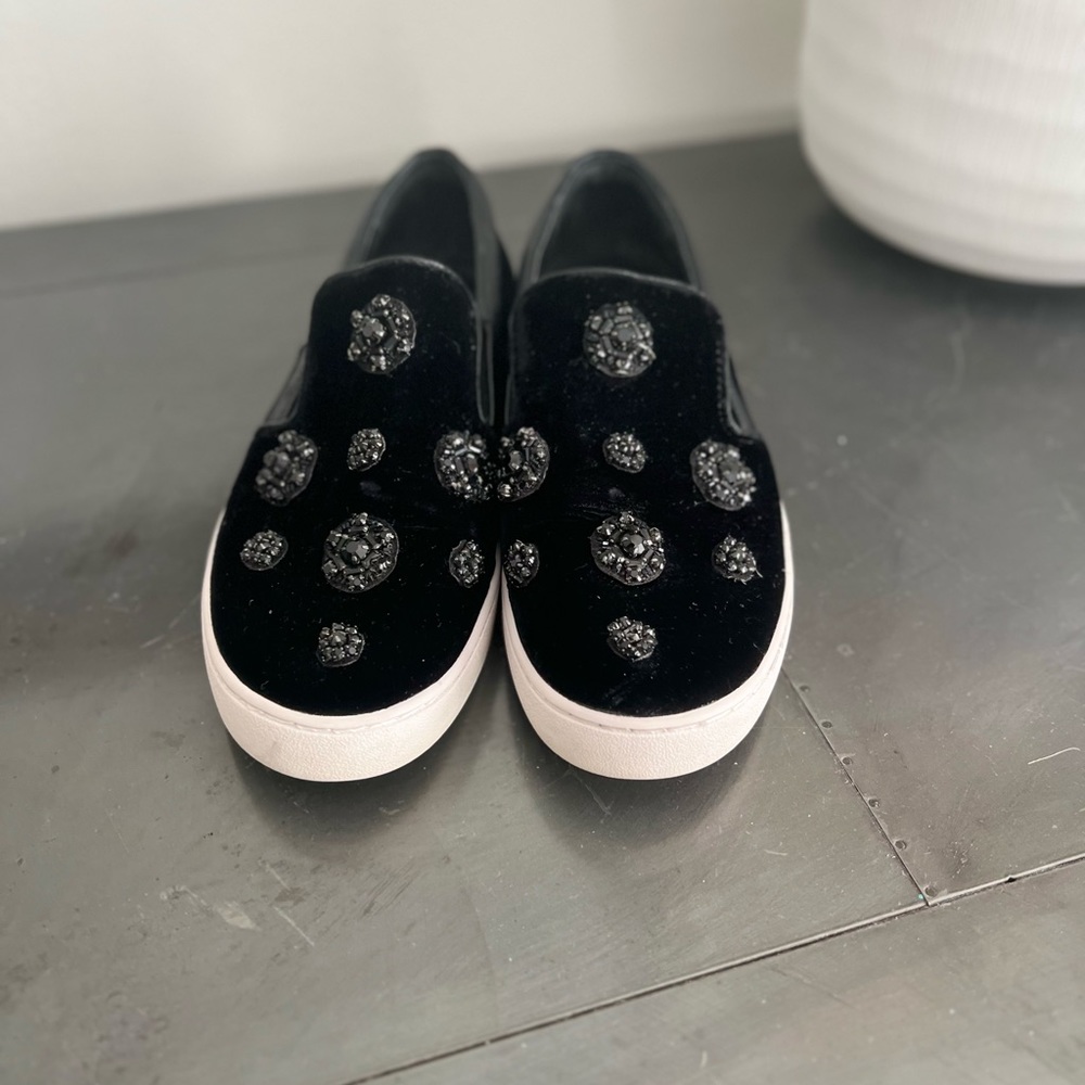 Michael Kors velvet sneaker size 6.5